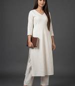 formal women regular kurta with trousers