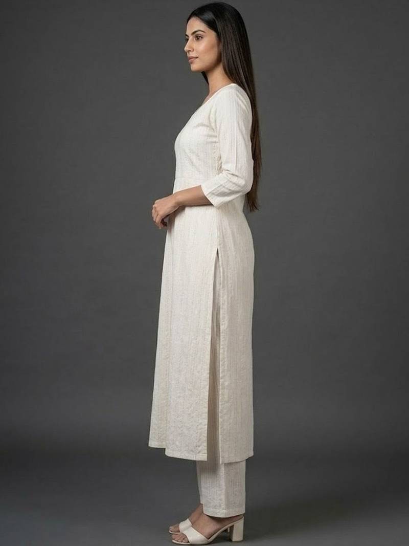 formal women regular kurta with trousers