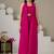 Fuchsia pink cotton co-ord set with blazer