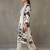 structured workwear women floral printed regular thread work cotton kurta with trousers