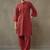 formal women regular thread work cotton kurta with harem pants