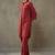 formal women regular thread work cotton kurta with harem pants