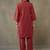 formal women regular thread work cotton kurta with harem pants
