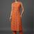 structured workwear women ethnic motifs printed regular kurta with trousers