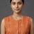 structured workwear women ethnic motifs printed regular kurta with trousers