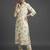smart women floral printed regular kurta with trousers