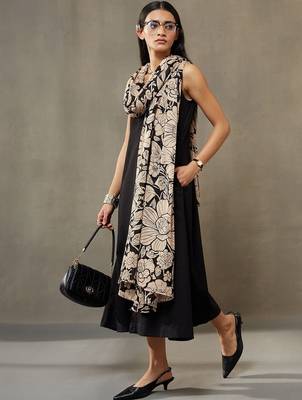contemporary formal women floral regular cotton kurta with dupatta 1