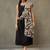 contemporary formal women floral regular cotton kurta with dupatta