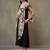 contemporary formal women floral regular cotton kurta with dupatta