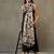 contemporary formal women floral regular cotton kurta with dupatta