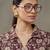 contemporary formal women floral printed regular cotton kurta with trousers
