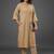 formal women regular silk crepe kurta with trousers