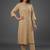 formal women regular silk crepe kurta with trousers