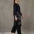smart women ethnic motifs embroidered regular thread work kurta with trousers