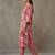 everyday classic women ethnic motifs printed regular cotton kurta with trousers