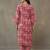 everyday classic women ethnic motifs printed regular cotton kurta with trousers