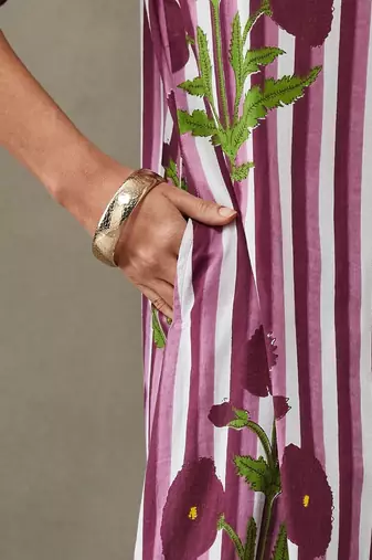 workwear women printed regular cotton kurta with trousers