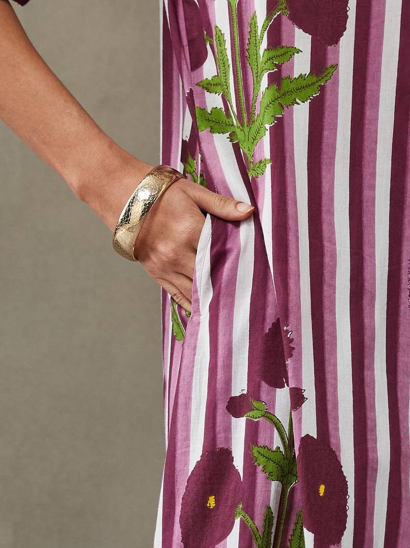 workwear women printed regular cotton kurta with trousers