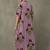workwear women printed regular cotton kurta with trousers