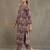 office-wear women ethnic motifs printed regular cotton kurta with trousers