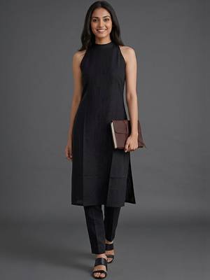 everyday classic women regular kurta with trousers 1