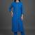 smart women regular thread work kurta with trousers