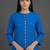 smart women regular thread work kurta with trousers
