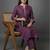 smart women ethnic motifs embroidered regular thread work kurta with trousers
