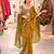 Golden brown multi-way drape skirt