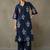 everyday classic women ethnic motifs printed regular cotton kurta with palazzos