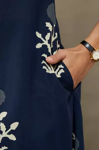 everyday classic women ethnic motifs printed regular cotton kurta with palazzos