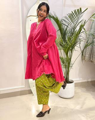 Gulnaar cotton farshi salwar set 3