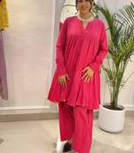 Gulnaar cotton farshi salwar set