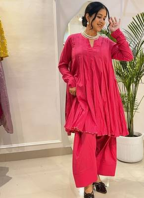 Gulnaar cotton farshi salwar set 3