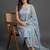 office-wear women ethnic motifs printed regular kurta with trousers & with dupatta