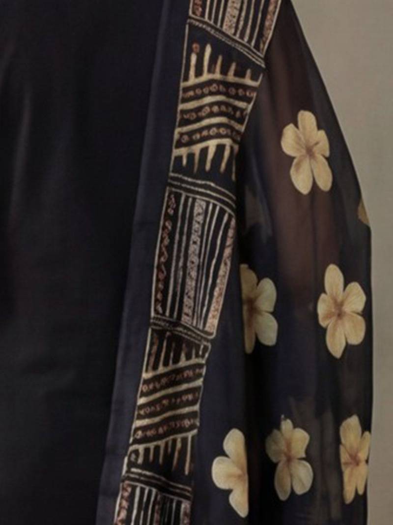 everyday classic women ethnic motifs regular cotton kurta with trousers & with dupatta