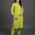 tailored women regular kurta with trousers