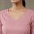 contemporary formal women striped regular thread work cotton kurta with trousers