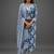 formal women floral printed regular cotton kurta with trousers & with dupatta