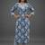 formal women floral printed regular cotton kurta with trousers & with dupatta