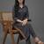 office-wear women regular kurta with trousers