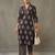 office-wear women ethnic motifs printed regular cotton kurta with palazzos