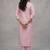 daily wear printed cotton ethnic motifs printed regular sequinned kurta with trousers