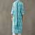 formal women printed regular cotton kurta with trousers & with dupatta