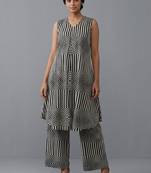 smart printed printed regular kurta with trousers