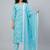 easy-moving ethnic motifs printed regular sequinned kurta with trousers & with dupatta