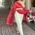 Ivory  buti work kurta set