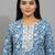 flare workwear ethnic motifs printed regular thread work kurta with trousers & with dupatta
