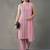 smart women floral embroidered regular thread work cotton kurta with trousers & with dupatta