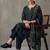 smart women floral printed regular cotton kurta with trousers & with dupatta